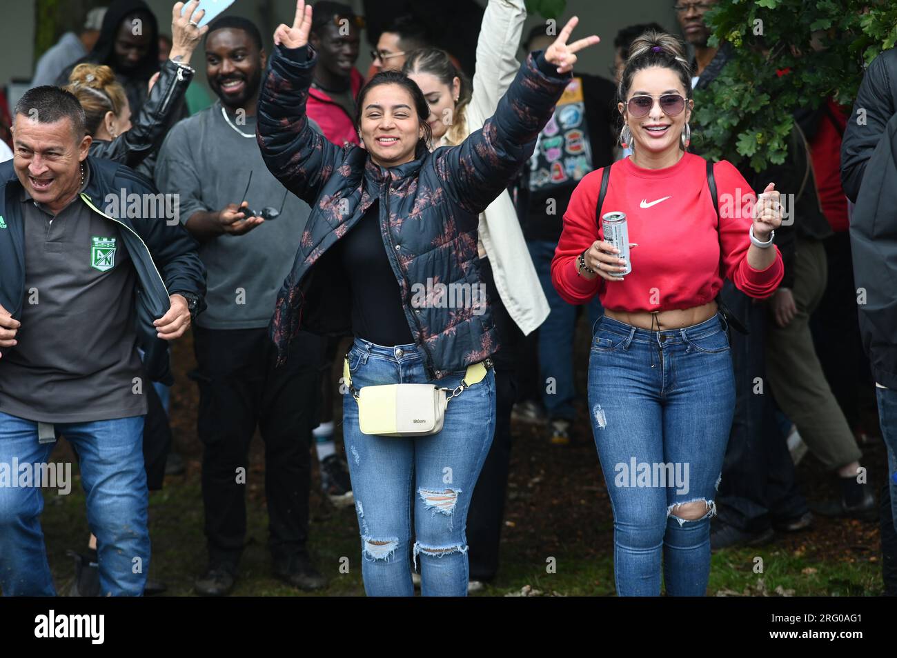 Walpole Park, Londra, Regno Unito. 5 agosto 2023. Il più grande Latin Music Festival del Regno Unito torna per il suo settimo anno quest'estate, con l'amore latino e la magia latina spolverata in tutto il Walpole Park di West London. Credito: Vedere li/Picture Capital/Alamy Live News Foto Stock