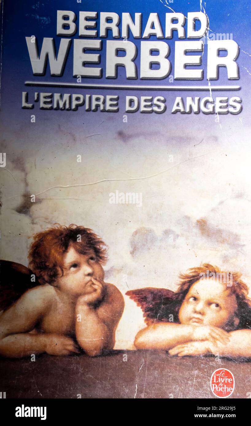 The Empire of the Angels romanzo di Bernard Werber edizione francese 2000 Foto Stock