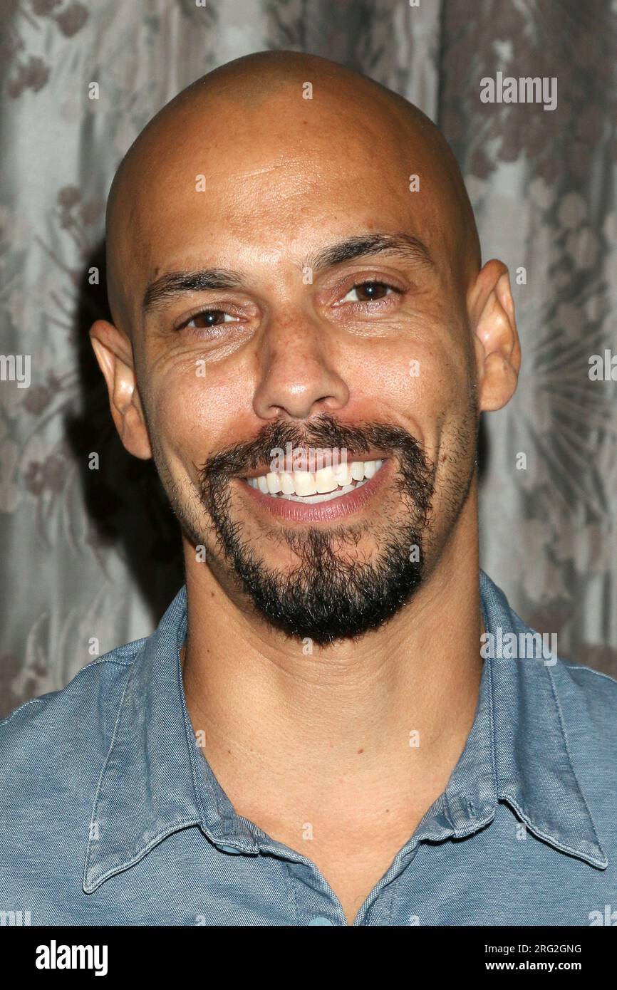 LOS ANGELES - 5 agosto: Bryton James at the Young e The Restless fan Luncheon al Burbank Marriott il 5 agosto 2023 a Burbank, CALIFORNIA Foto Stock