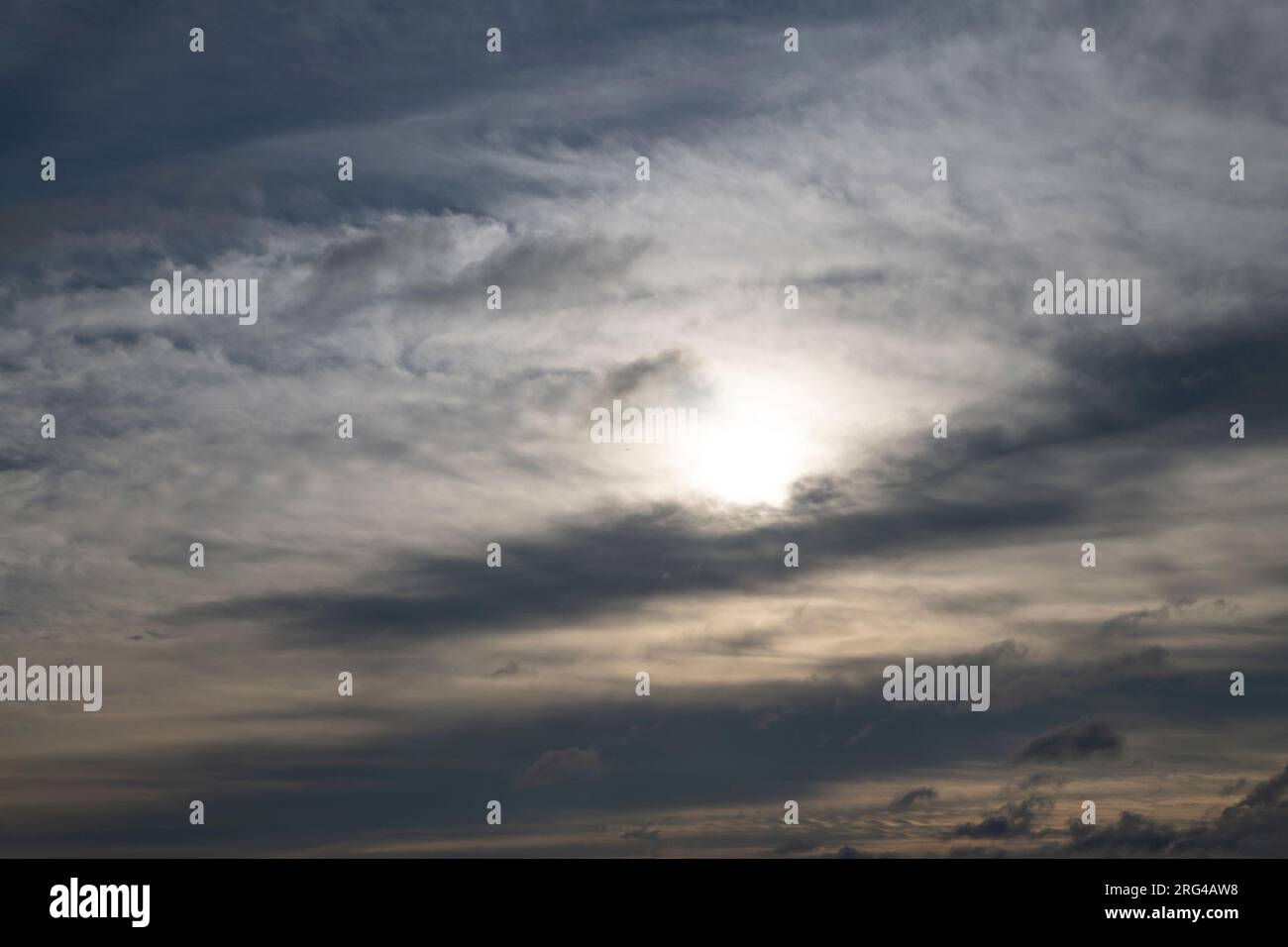 Cieli blu Foto Stock