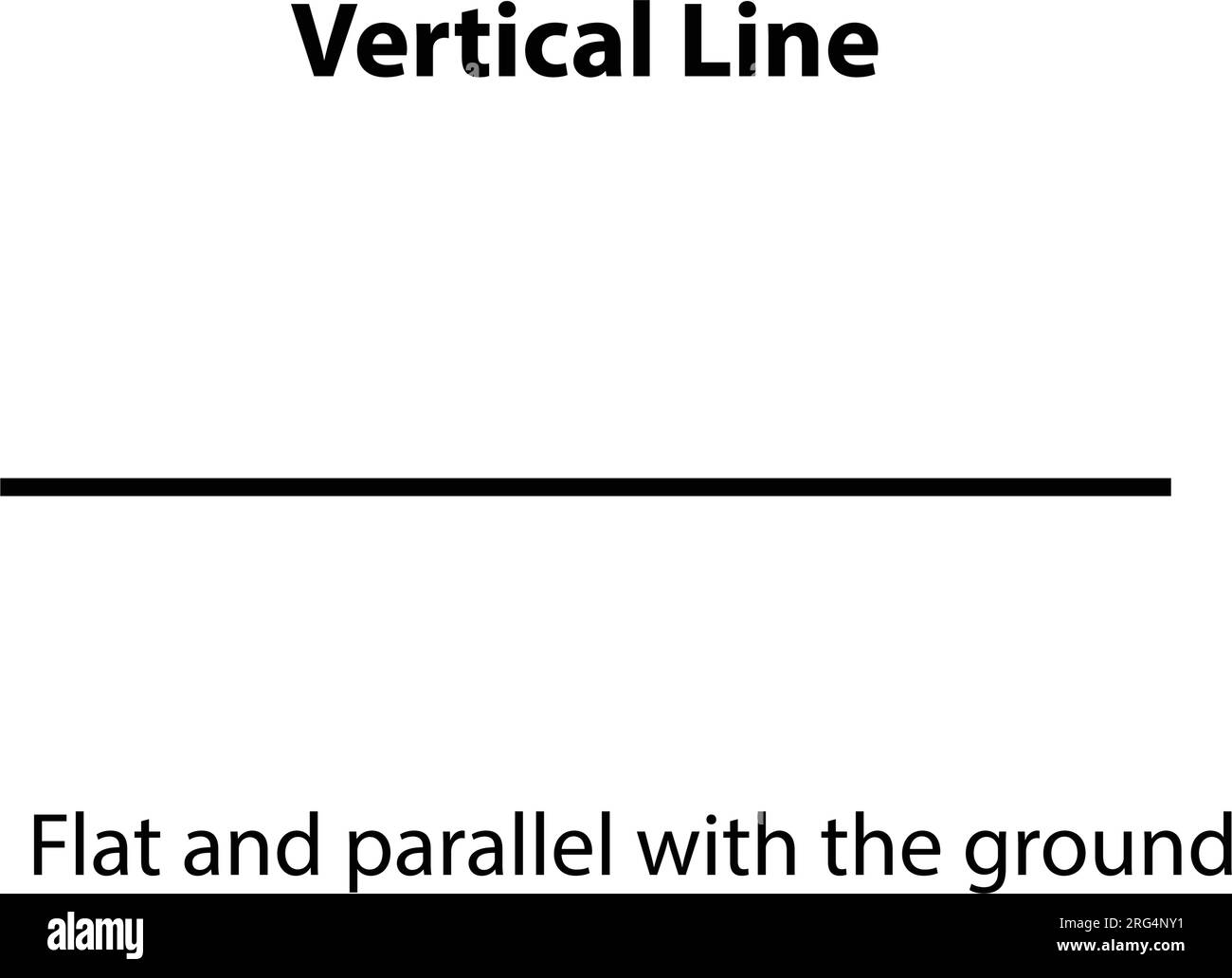 Illustrazione vettoriale di linee verticali su sfondo bianco. Ideale per l'insegnamento di matematica Illustrazione Vettoriale