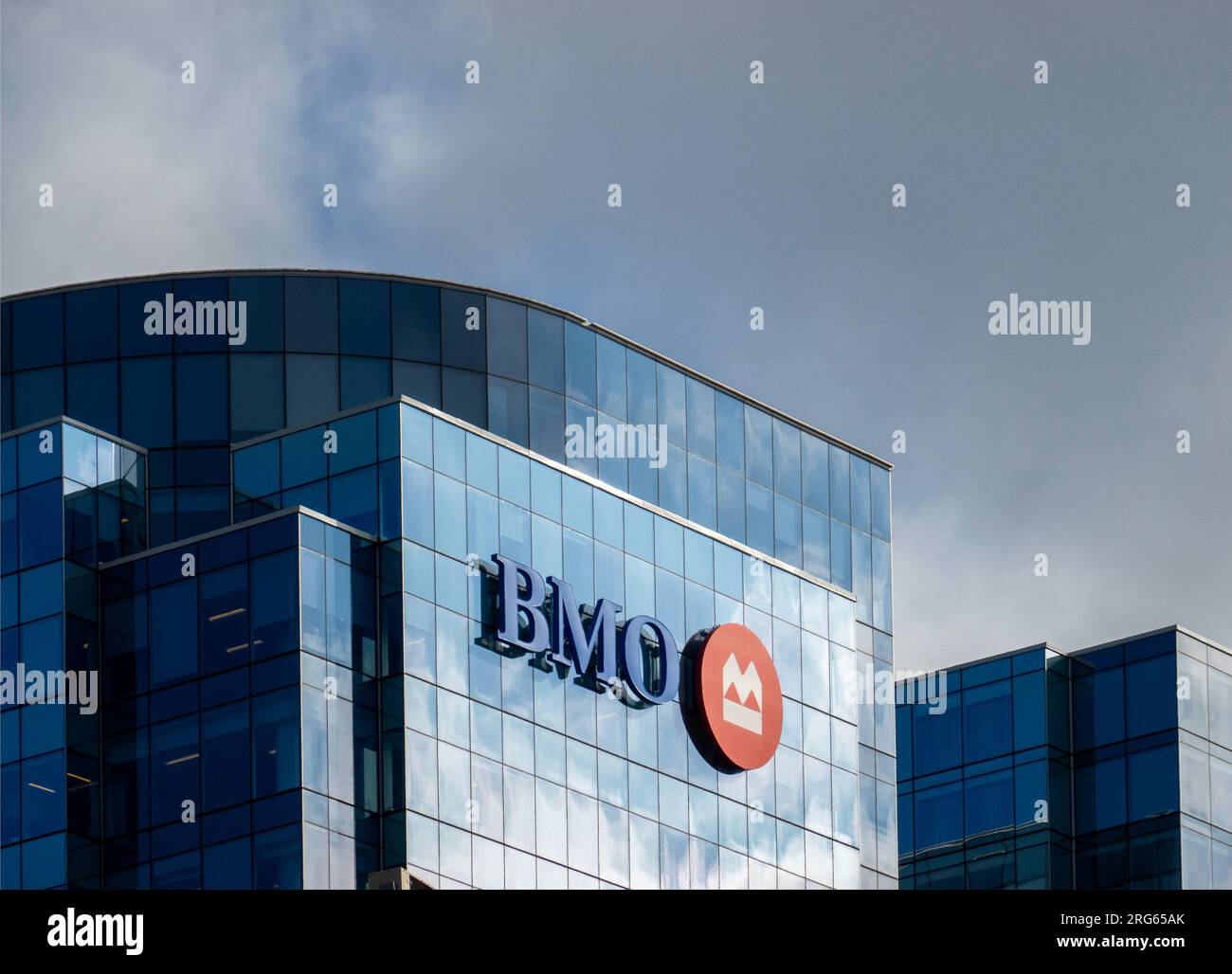 BMO Bank of Montreal a Halifax, nuova Scozia, Canada Foto Stock
