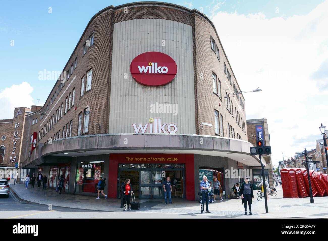 Wilko, Clarence Street, Kingston upon Thames, Kingston, KT1, Londra, Inghilterra, Regno Unito Foto Stock