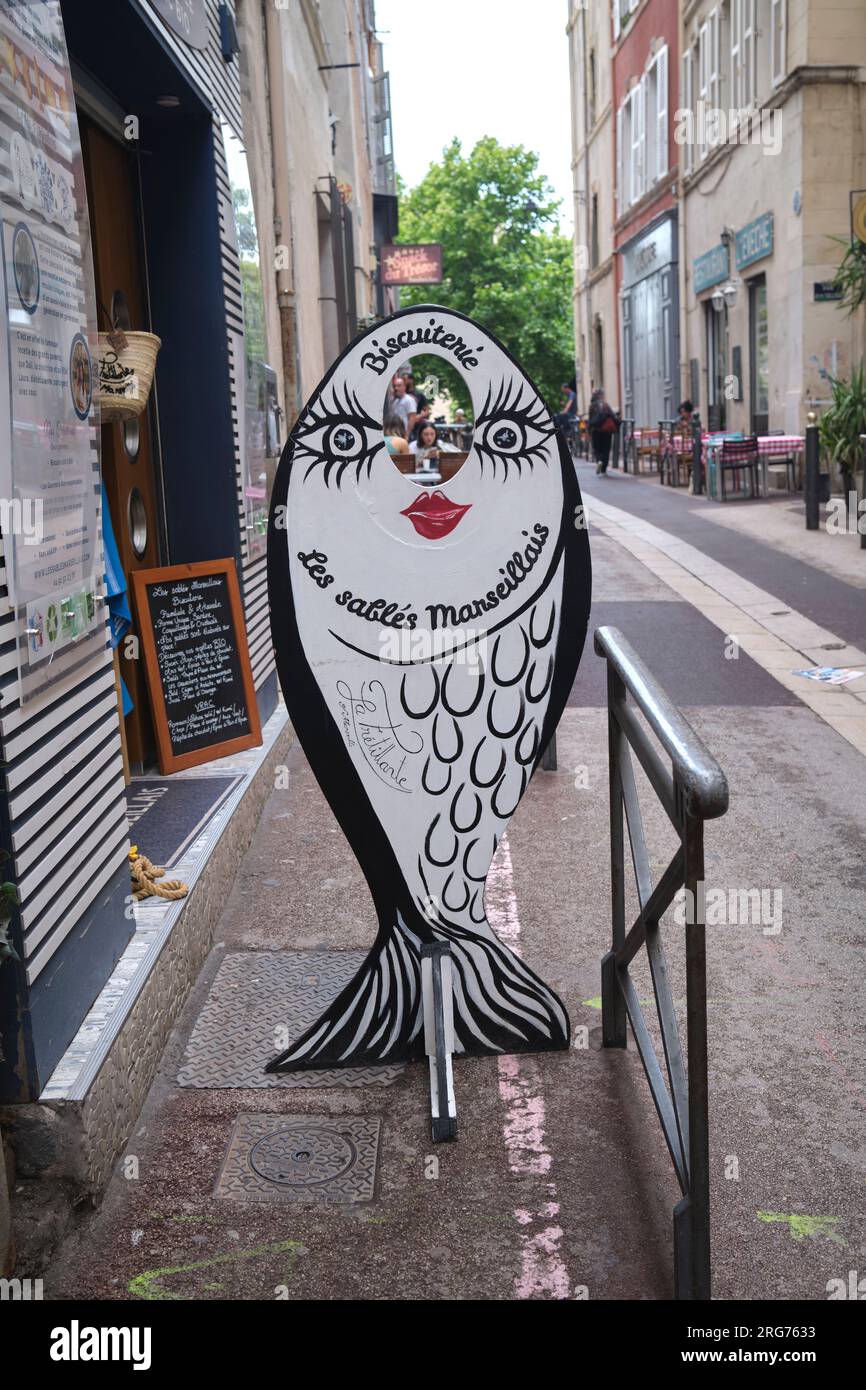 Biscuiterie Les Sables MarseillaisMarsiglia Francia Foto Stock