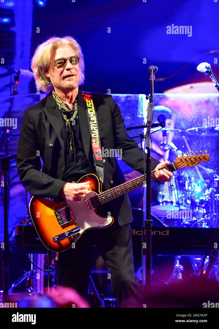 Redondo Beach, California 16 settembre 2022 - Daryl Hall of Hall and Oates che si esibisce sul palco al BeachLife Ranch, Credit - Ken Howard/Alamy Foto Stock