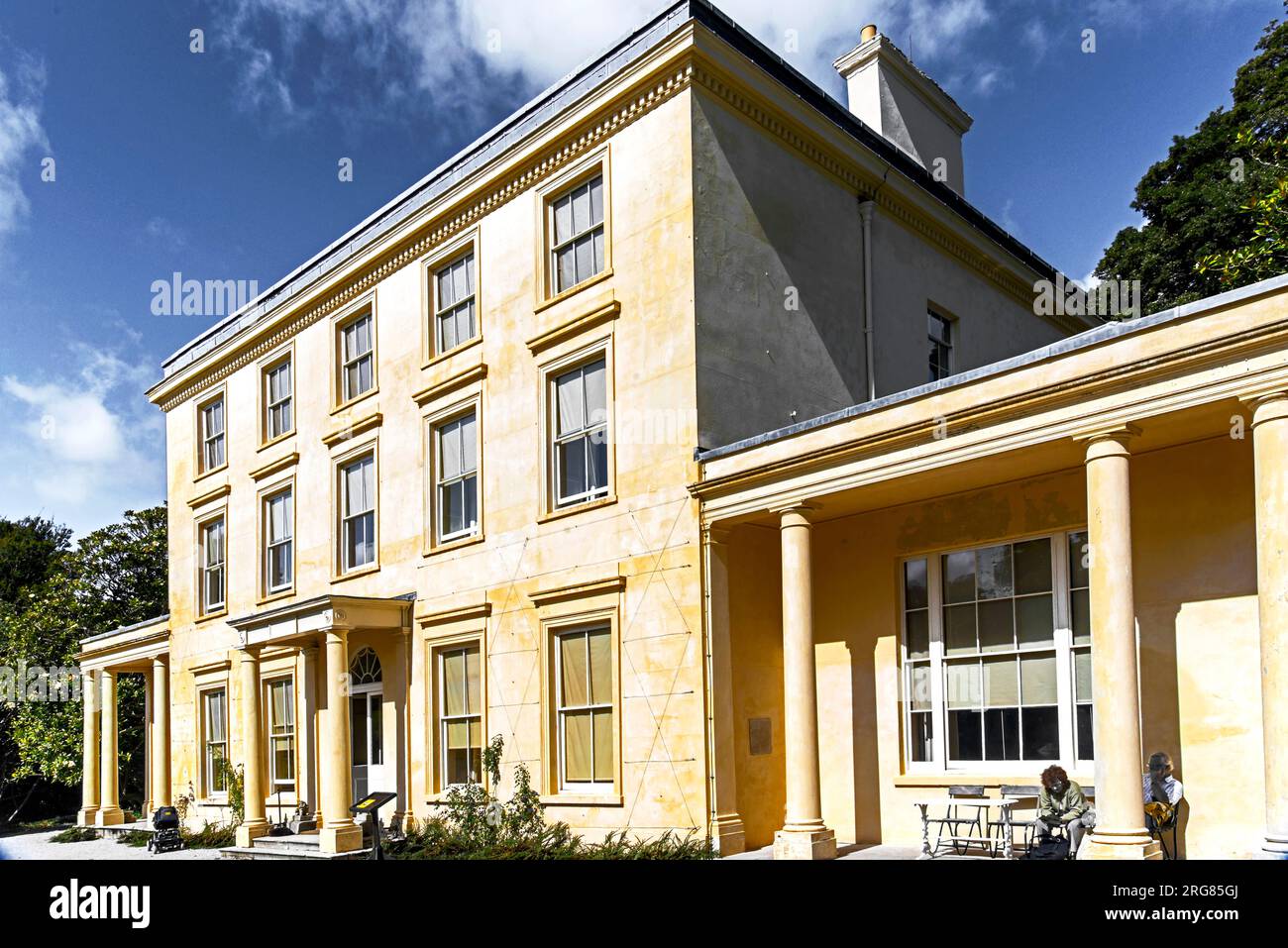 Greenway, ex casa di Agatha Christie Foto Stock