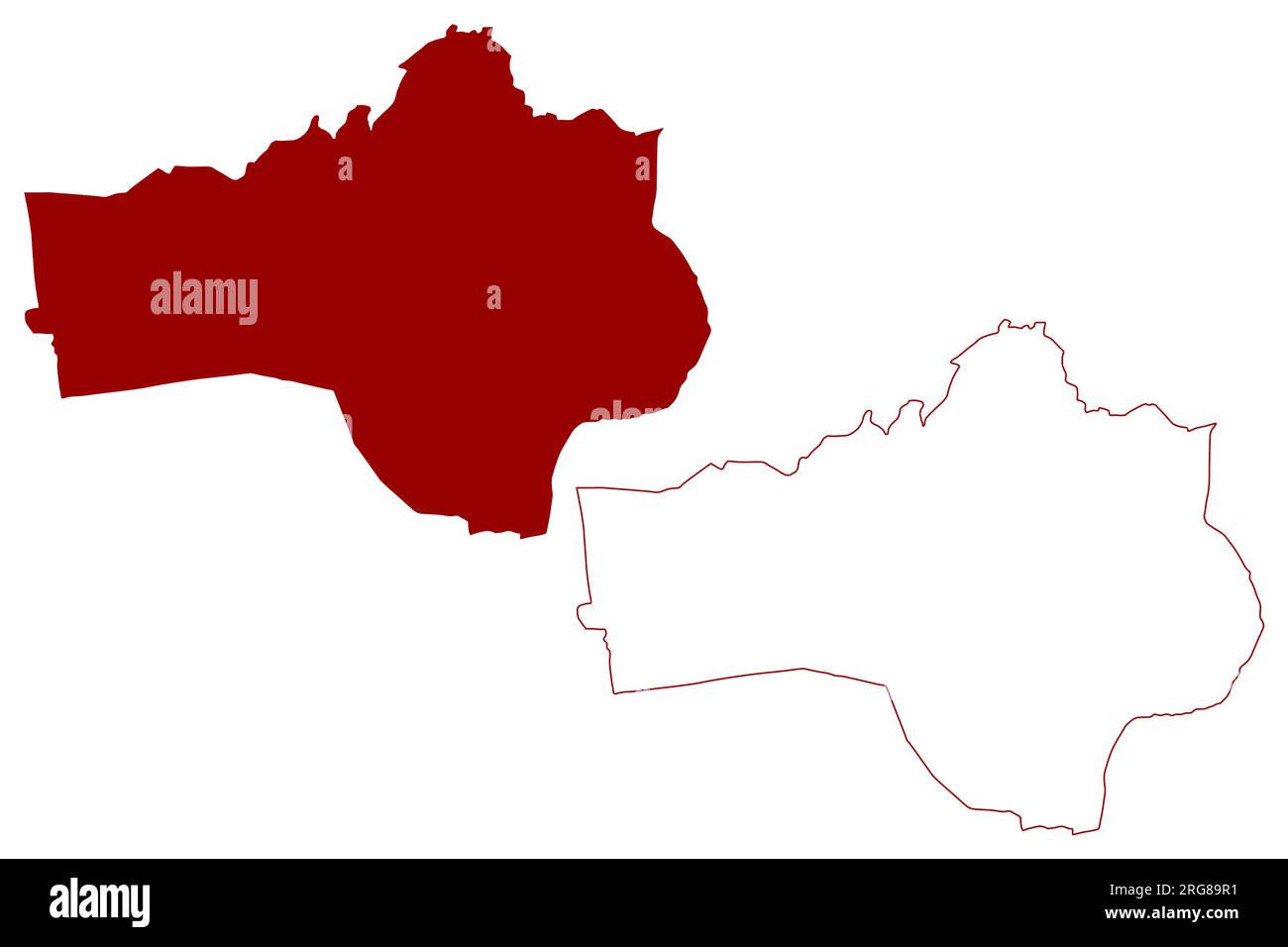 Distretto di Waldenburg (Svizzera, Confederazione Svizzera, Cantone di Basilea campagna o Basilea campagna, Baselland o Baselbiet) illustrazione vettoriale delle mappe, S Illustrazione Vettoriale