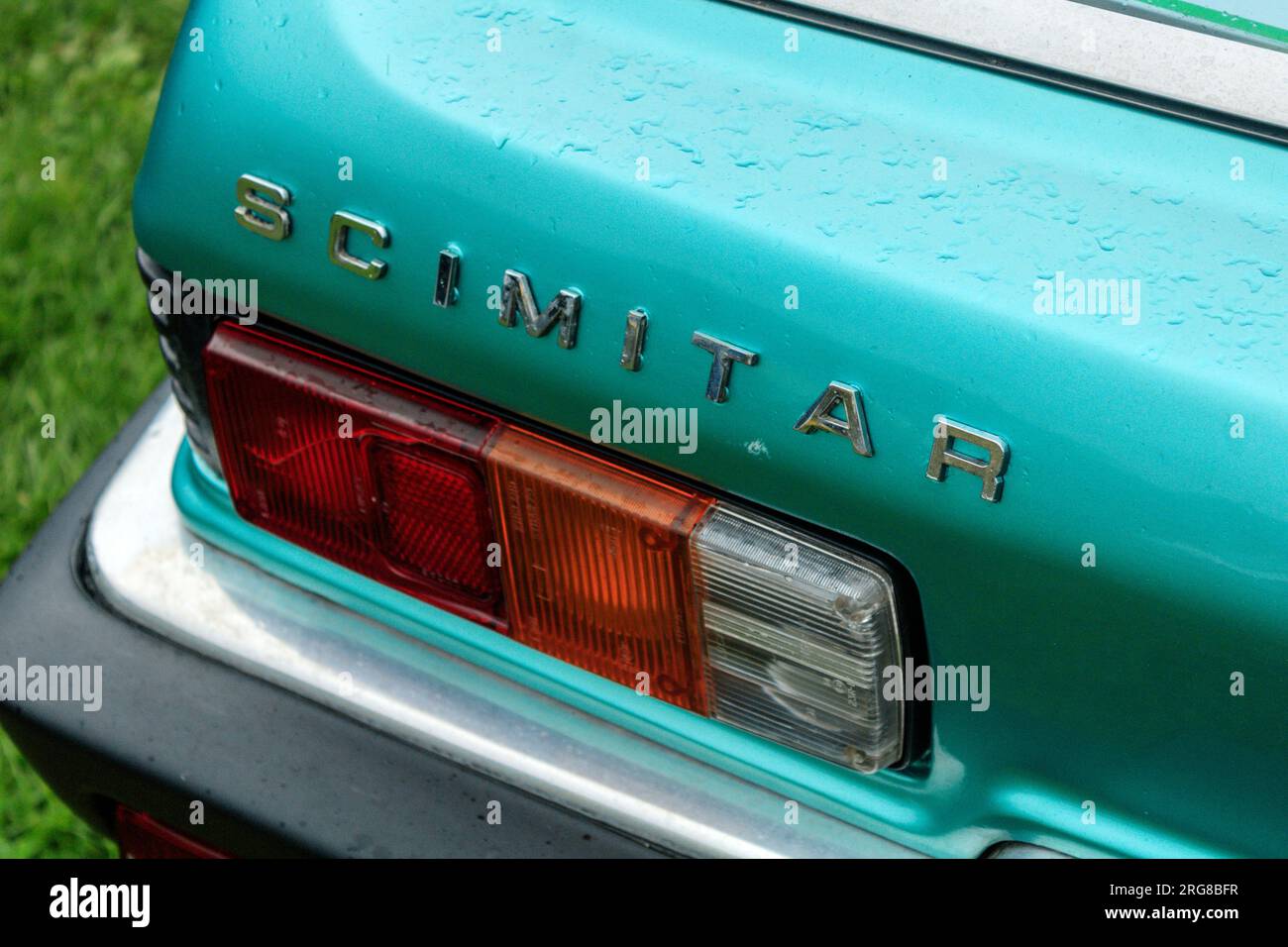 Reliant Scimitar. Weekend d'epoca di Hebden Bridge 2023. Foto Stock