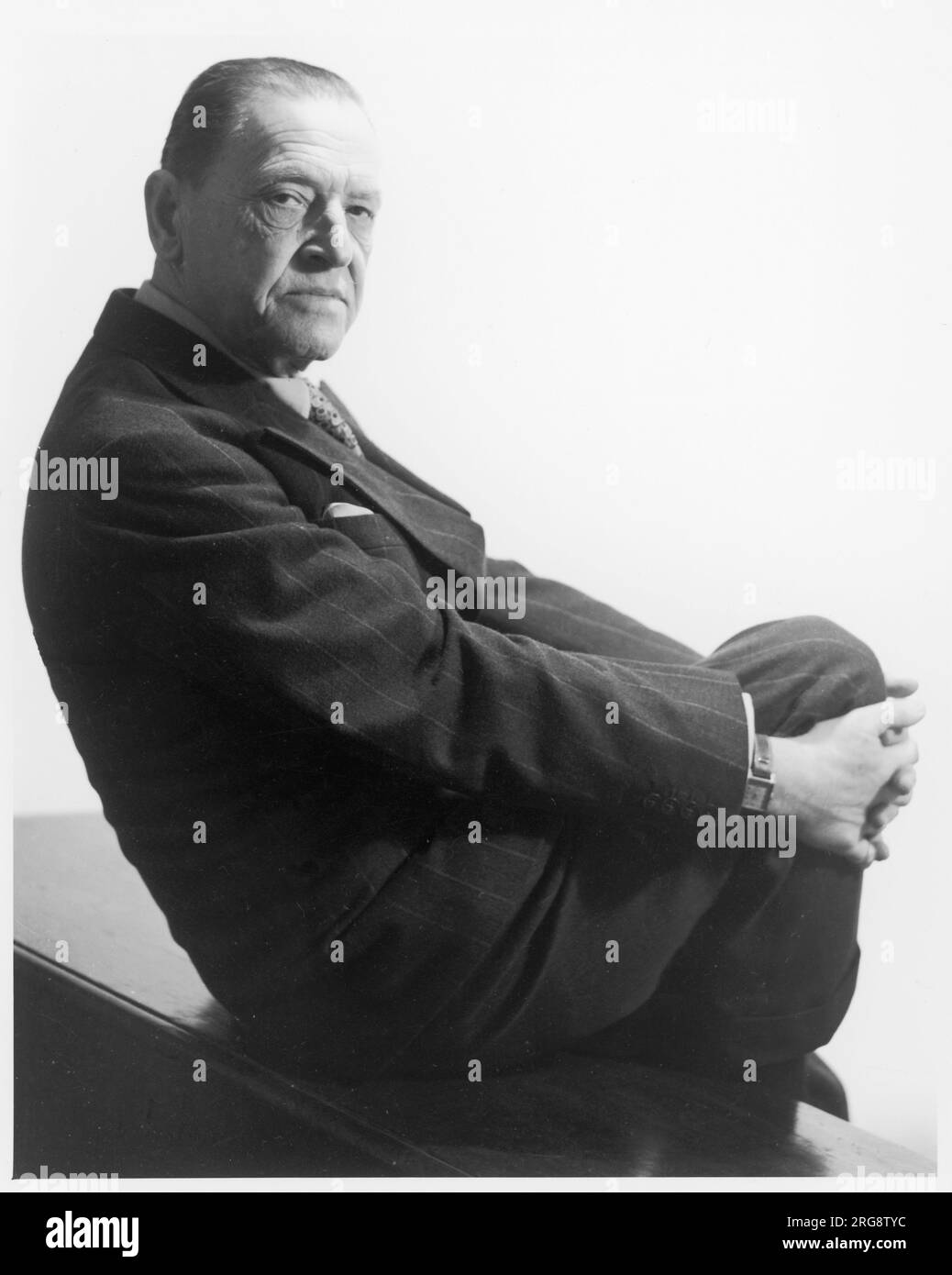 William Somerset Maugham (1874-1965), romanziere e drammaturgo inglese. Foto Stock