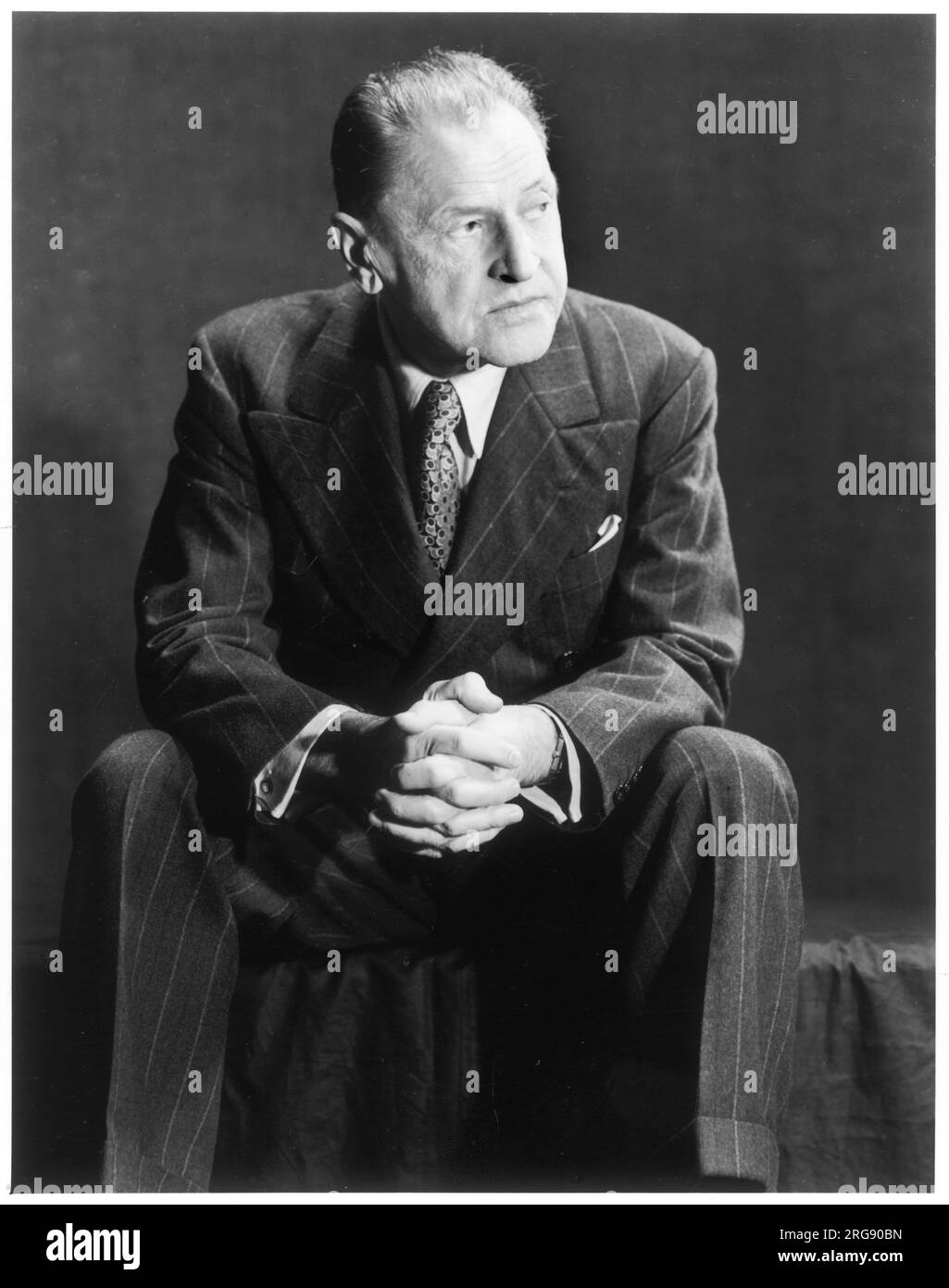 William Somerset Maugham (1874-1865), romanziere e drammaturgo inglese. Autore di romanzi, racconti, opere teatrali e tre autobiografie. Foto Stock