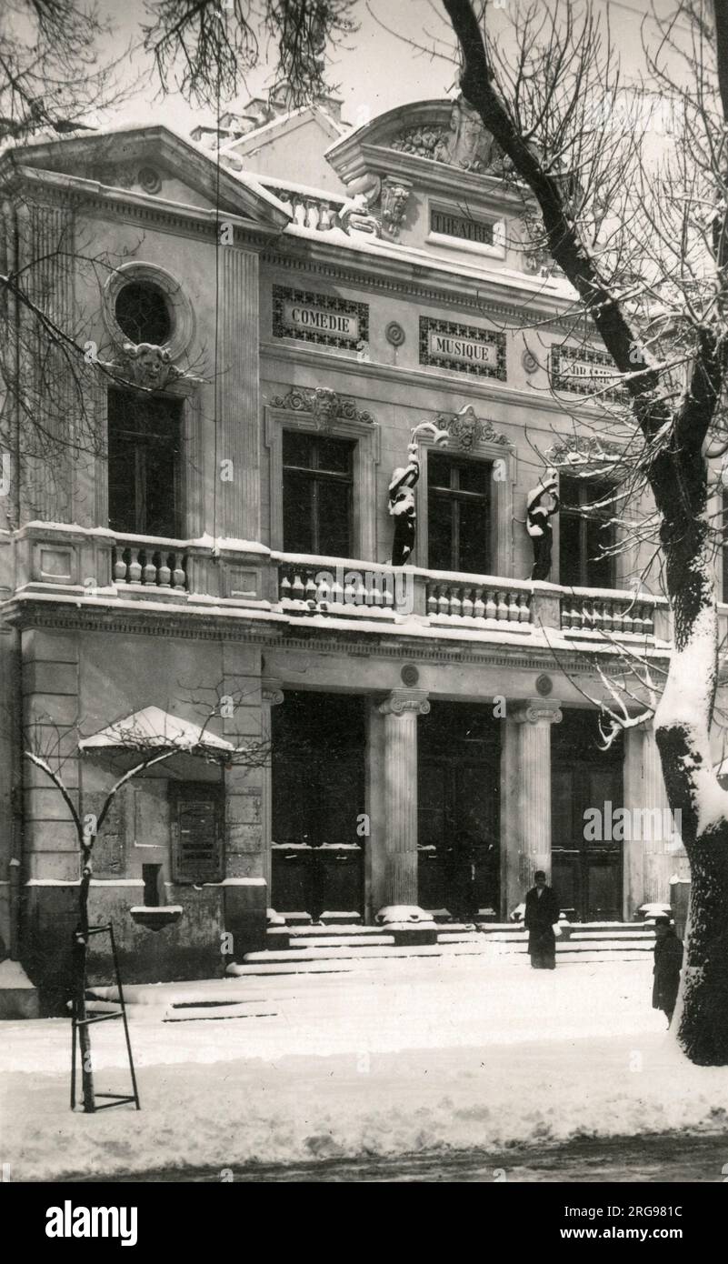 Teatro coloniale francese a Setif, Algeria, Nord Africa. Foto Stock