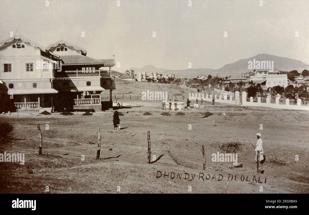 Dhondy Road, Deolali, Nashik - un'antica città Santa nella regione settentrionale dello stato indiano del Maharashtra. Foto Stock