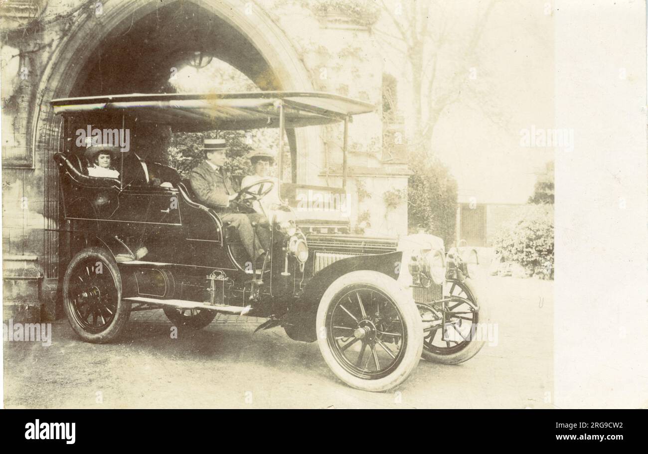 Daimler Vintage Car, Inghilterra. Foto Stock Daimler Vintage Car, Inghilterra. Foto Stock