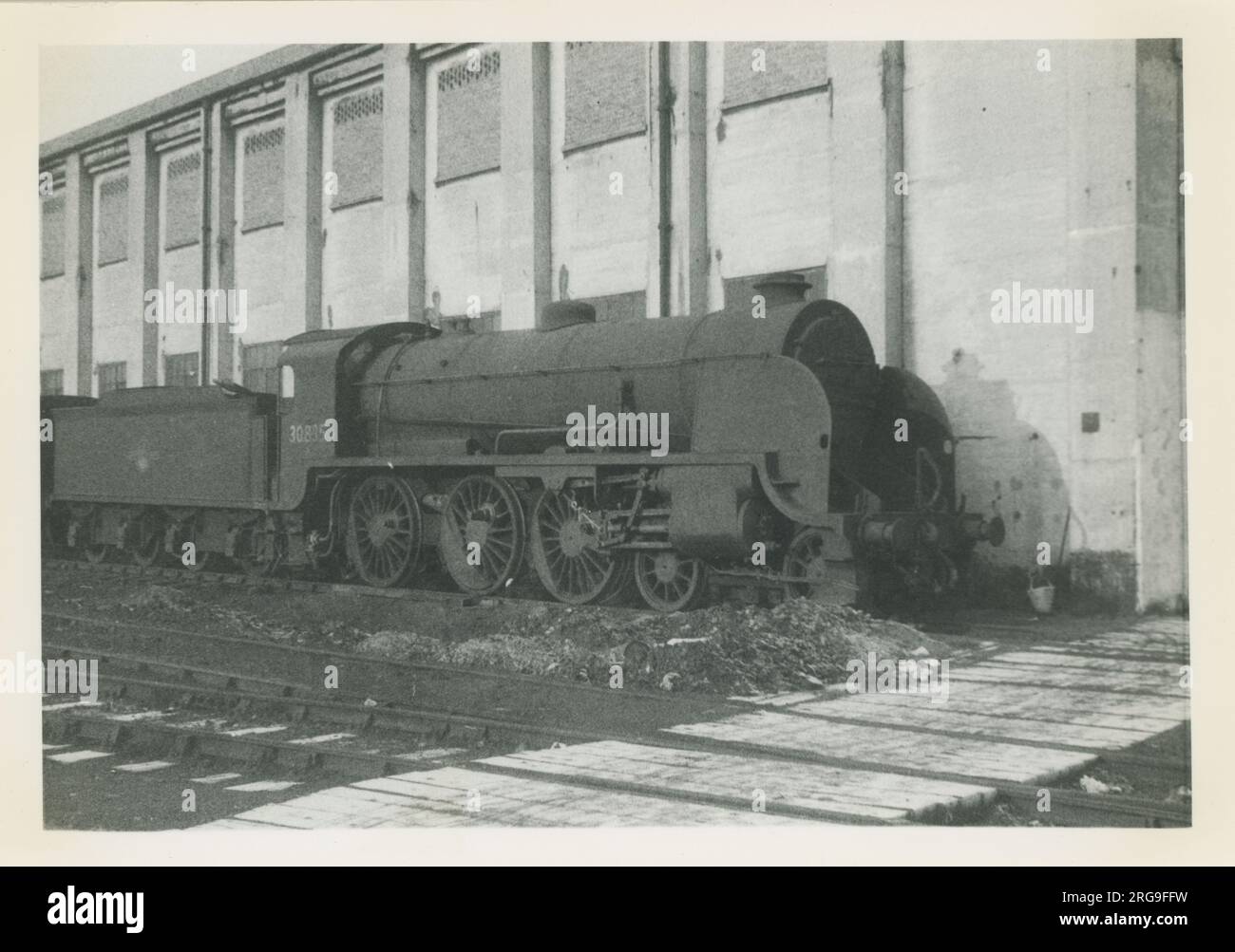 Stazione ferroviaria - Depot, Feltham, Hounslow, Londra, Gran Bretagna. Foto Stock