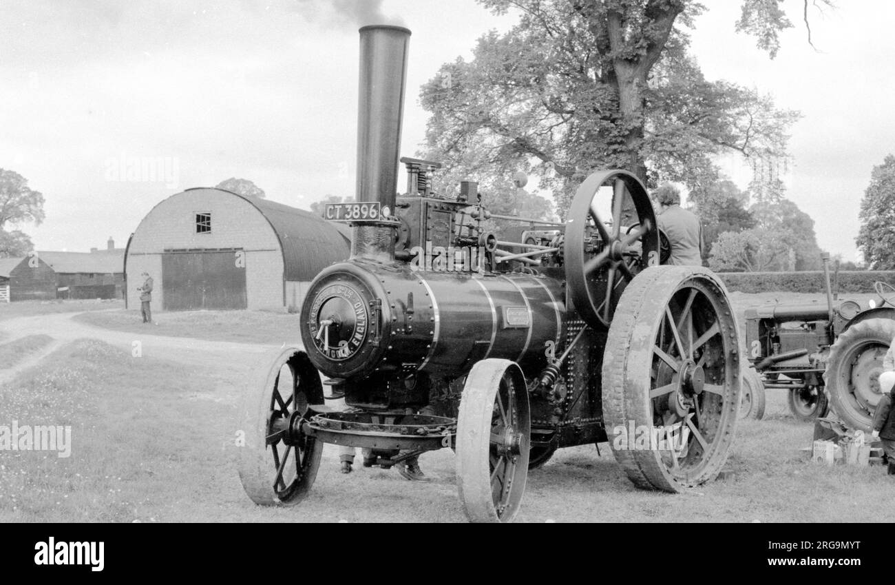 Motore Foster per impieghi generali. Regn. CT 3896, numero: 3682. Costruito nel 1908 da William Foster & Co. A Lincoln, alimentato da un motore a vapore monocilindrico da 7 NHP. Foto Stock