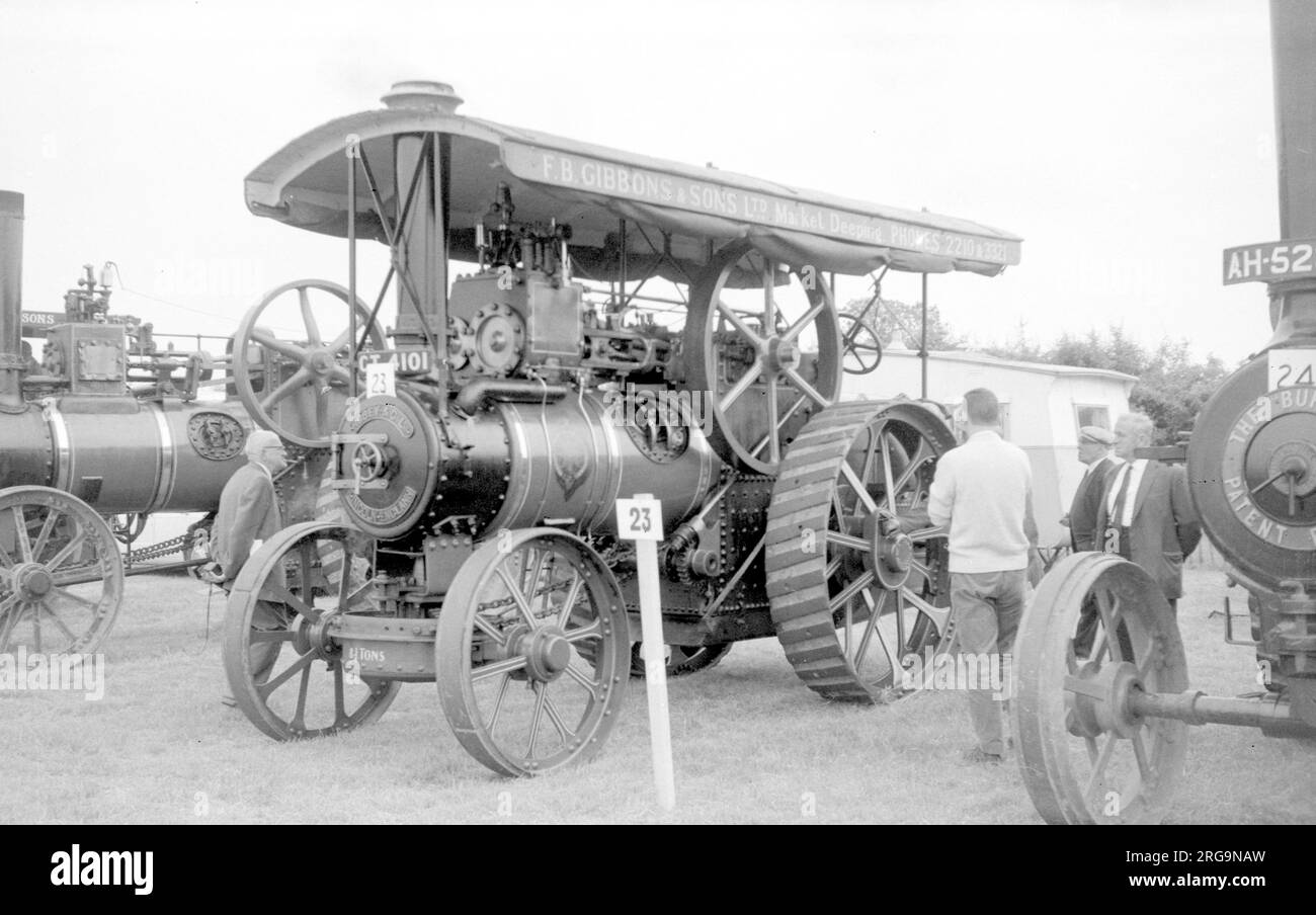 Robey General Purpose Engine, regn. CT 4101, numero 29330. Costruito nel 1910 da Robey & Co di Lincoln, alimentato da un motore a vapore composto NHP 6. Foto Stock