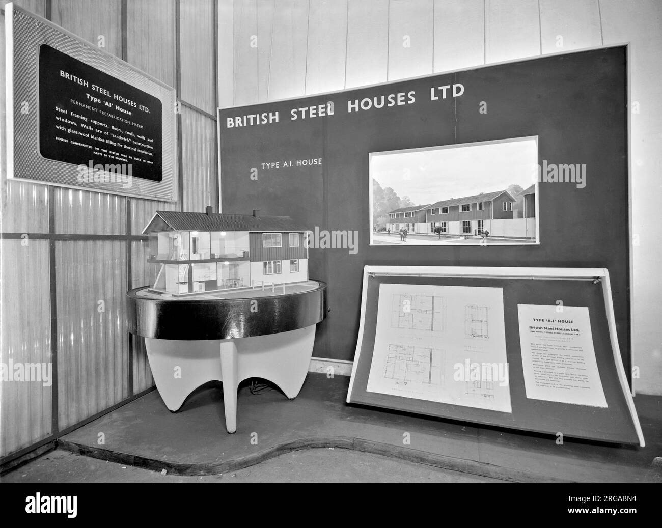 Il Daily Herald Modern Homes Exhibition - si tiene presso Dorland Hall, dal 25 marzo al 27 maggio 1947 Foto Stock