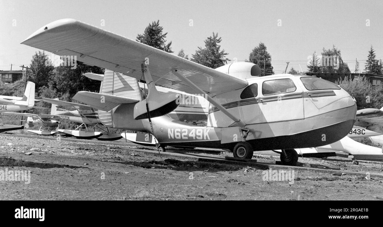 Repubblica RC-1 Seabee N6249K (msn 456) 28 Febbraio 1947: N6249K:00 - registrato e consegnato a Northern Air Service Inc.; Grand Rapids, Michigan, USA. Foto Stock