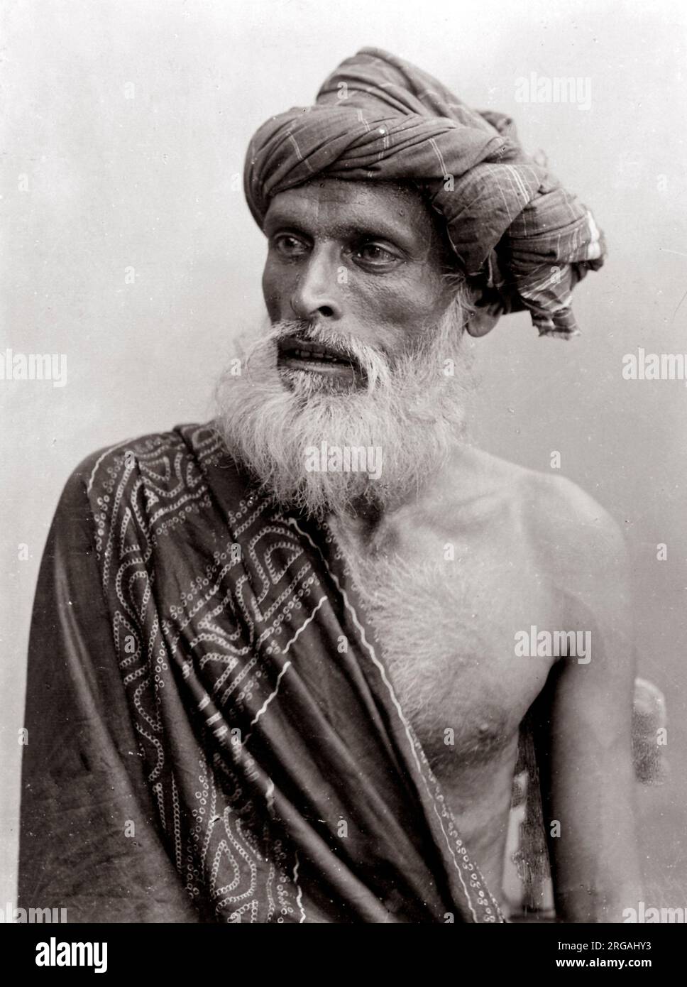 C. 1880 Keling o Kling uomo - persone di origine indiana che vivono nel sud-est asiatico arcipelago, Malesia, Singapore e Indonesia Foto Stock