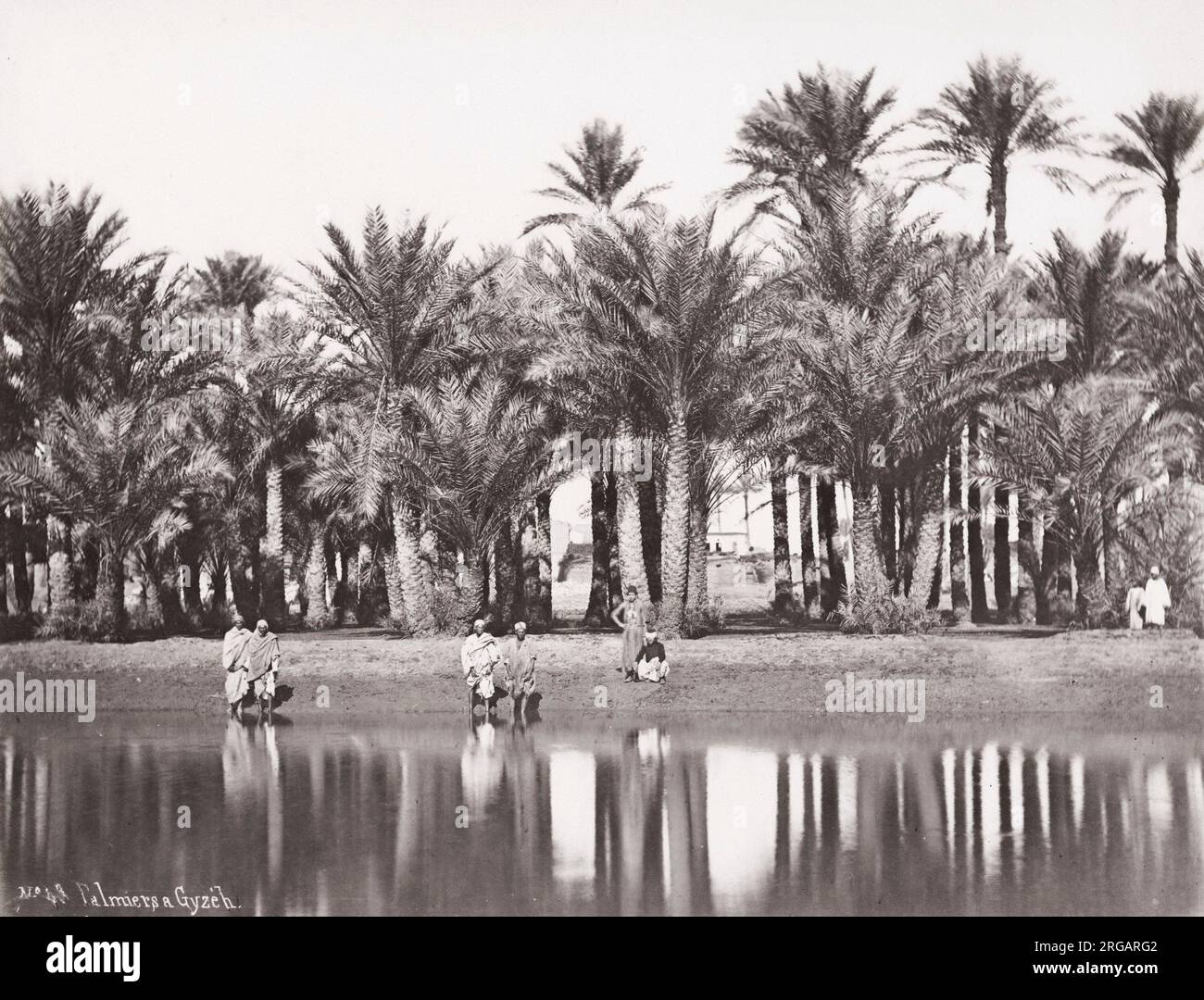 Fine 19 ° secolo vintage fotografia: v Foto Stock