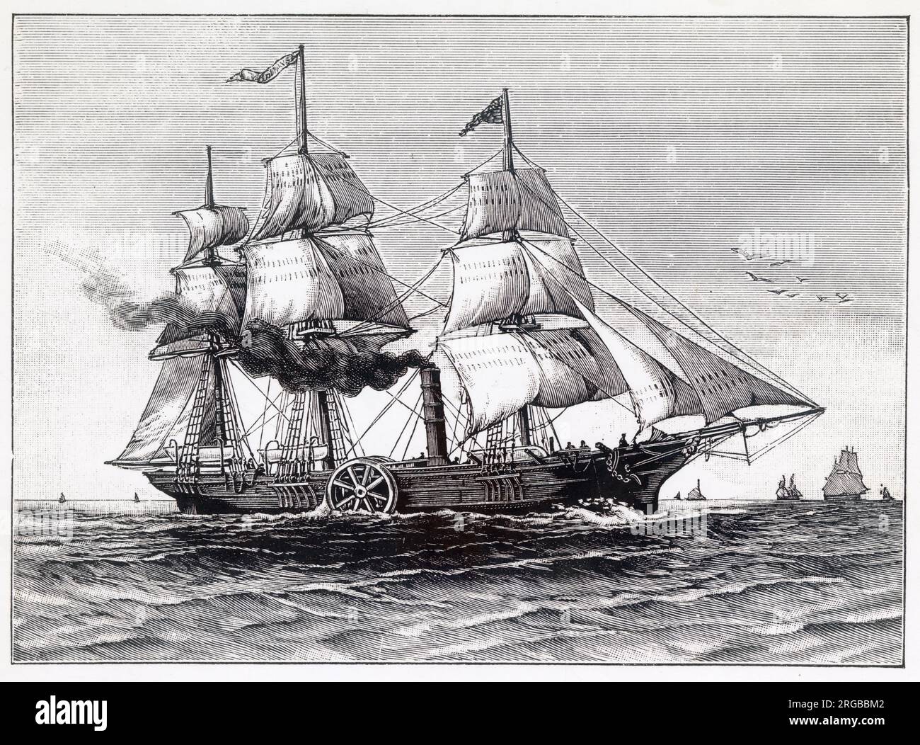 Prima nave a vapore 1819 immagini e fotografie stock ad alta risoluzione -  Alamy