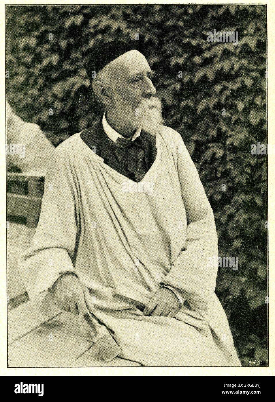 George Frederick Watts RA, artista, pittore e scultore vittoriano. Foto Stock