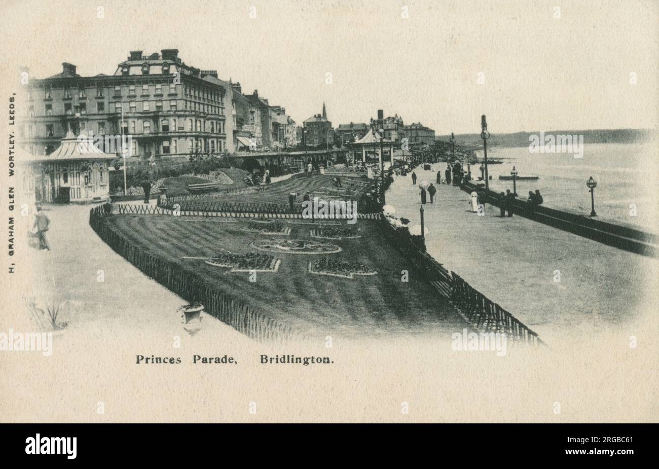 Princes Parade, Bridlington, East Riding of Yorkshire, Inghilterra. Foto Stock