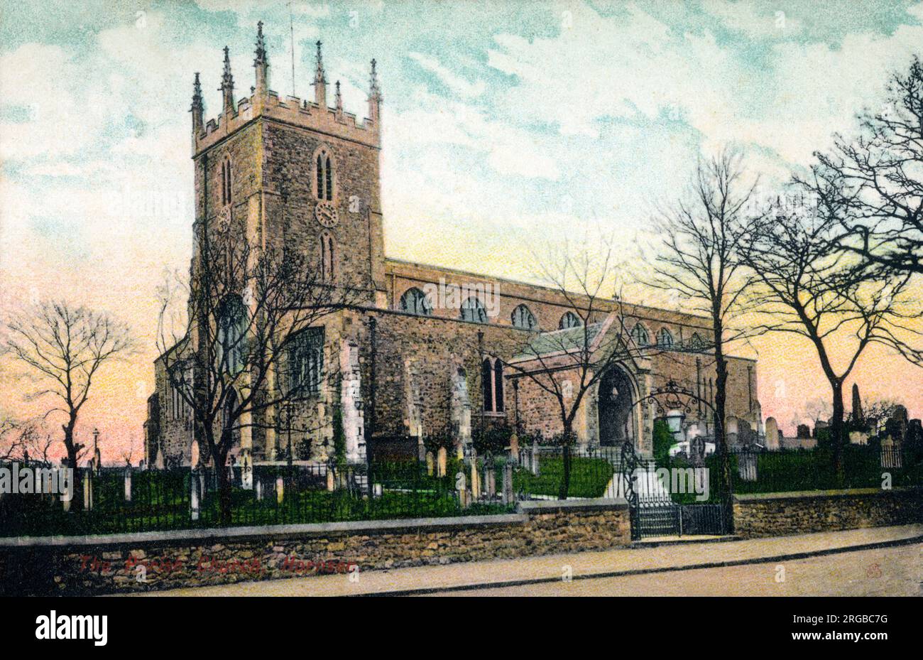 St Nicholas Church, Hornsea, East Riding of Yorkshire, Inghilterra. Foto Stock