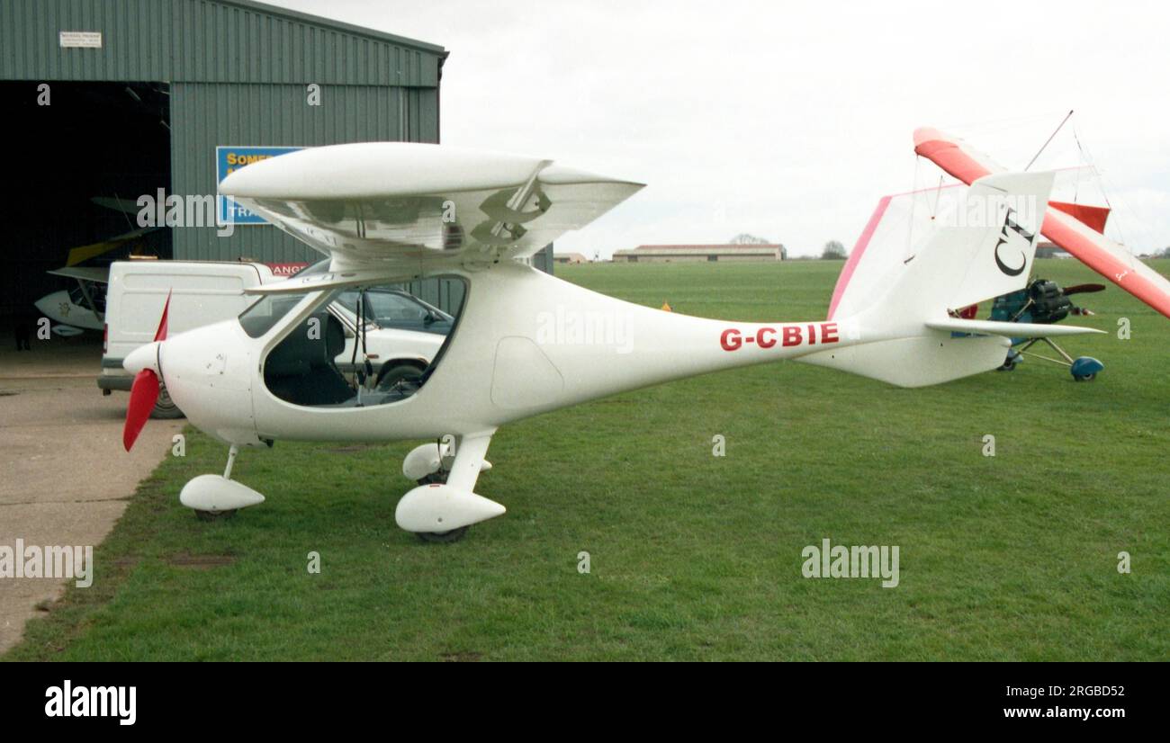 Flight Design CT2K G-CBIE (msn 7879), presso Dunkeswell Airfield. Foto Stock