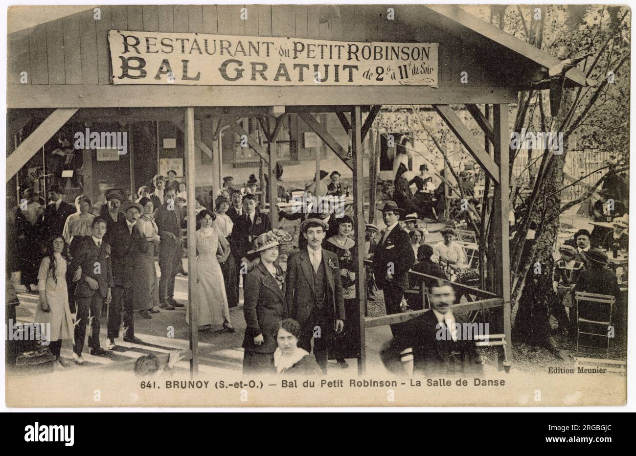 Petit Robinson Dance Hall, Brunoy, sobborghi se di Parigi, Francia Foto Stock