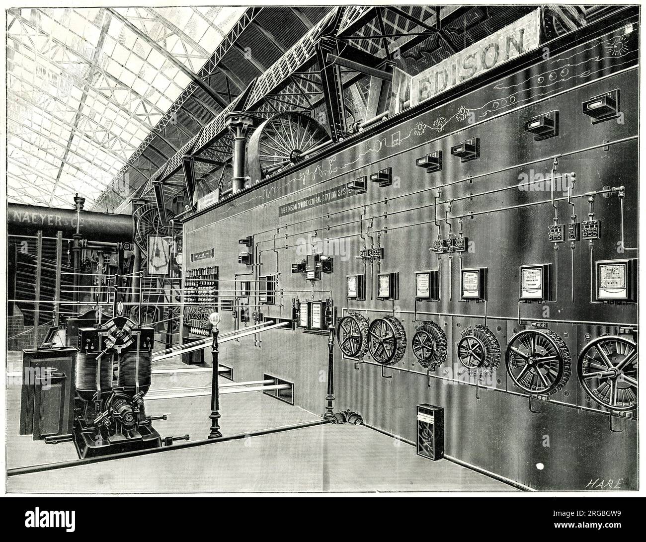 Edison elettrico immagini e fotografie stock ad alta risoluzione - Alamy