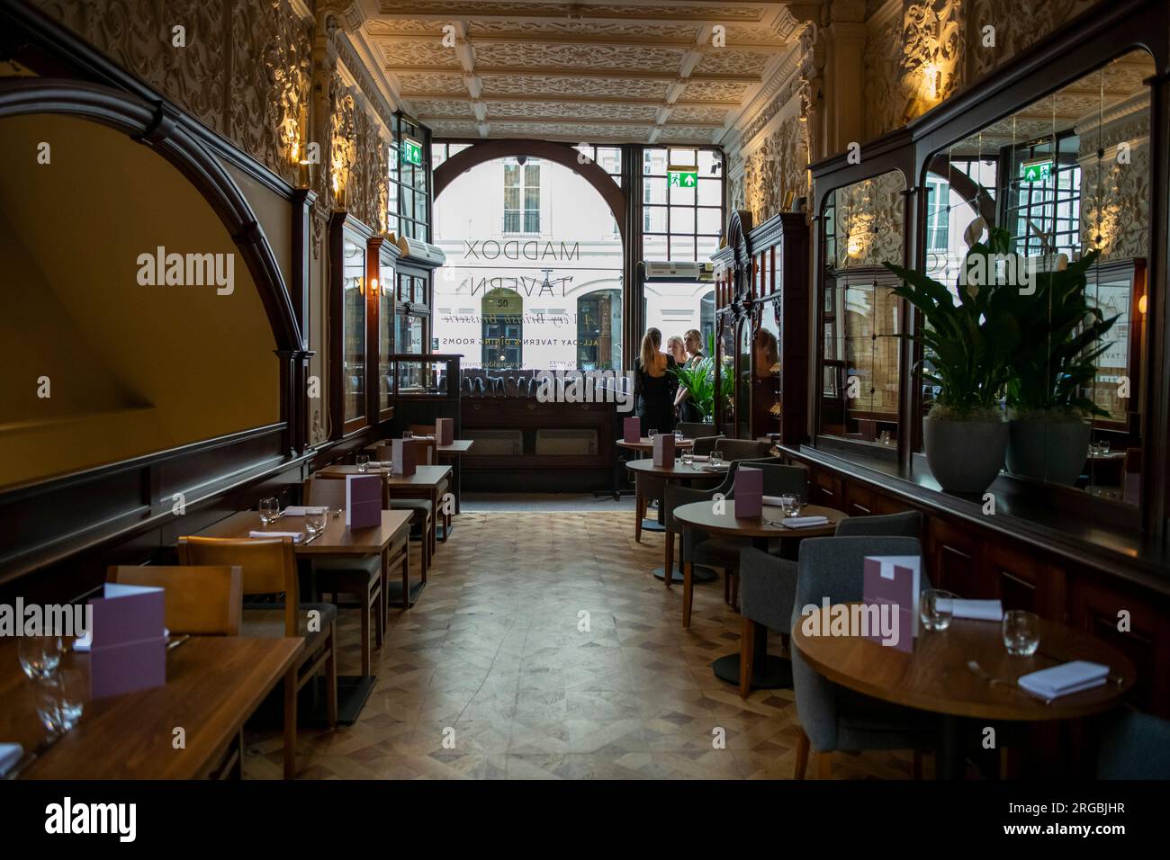 Maddox Tavern a Mayfair Foto Stock