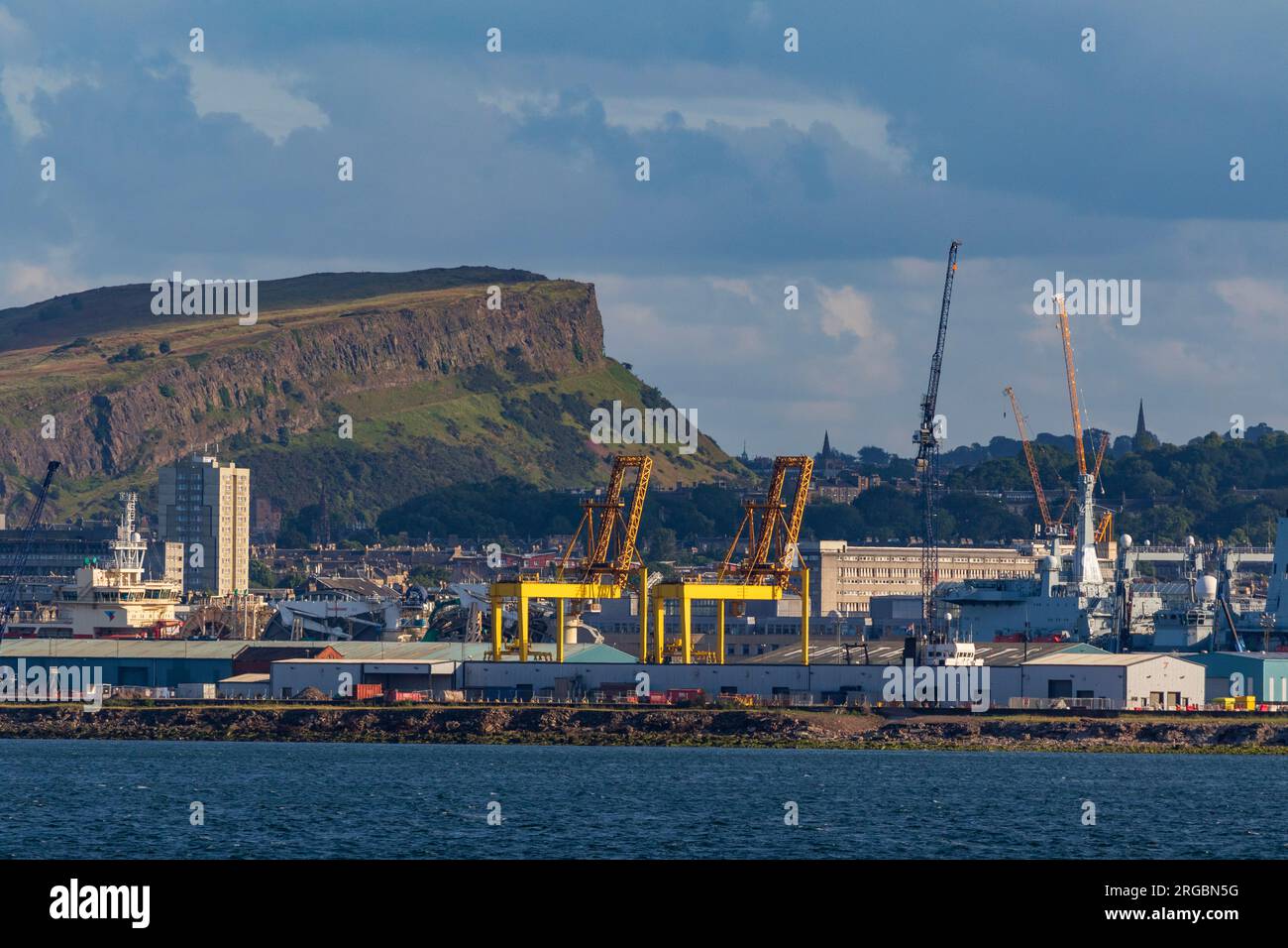 Port of Leith, Edimburgo, Scozia, Regno Unito Foto Stock