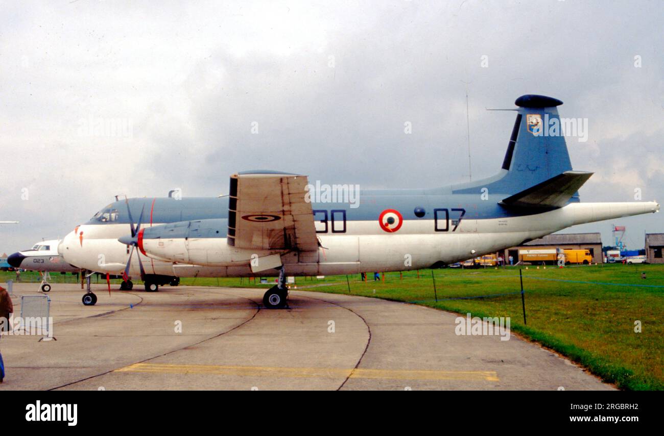 Aeronautica militare - Breguet Br.1150 Atlantic MM40122 / 30-07 (msn 084), di 30 Stormo, al RAF Greenham Common, il 23 giugno 1979 per l'International Air Tattoo. (Aeronautica militare - Aeronautica militare) Foto Stock