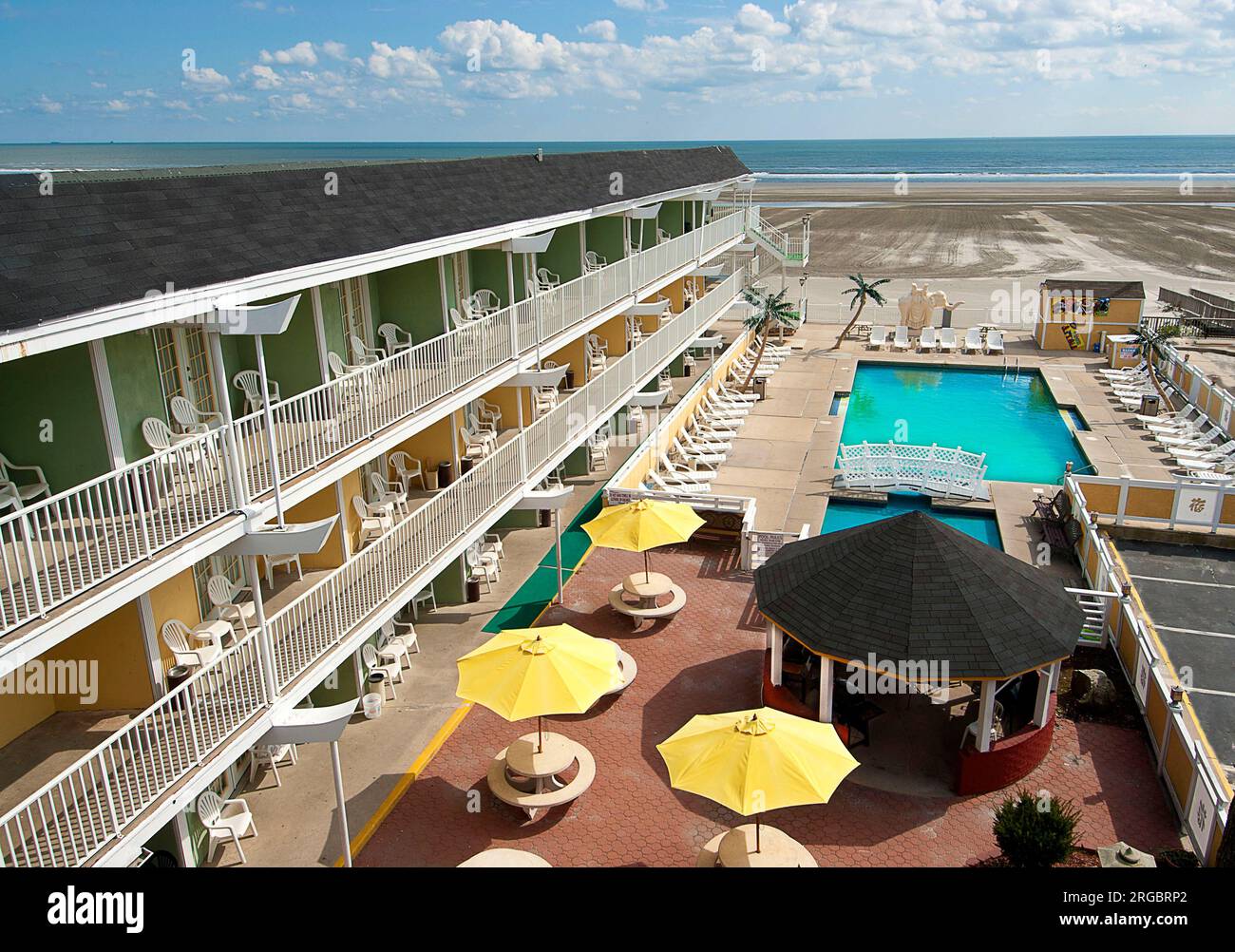 Singapore Motel a Wildwood, New Jersey Foto Stock