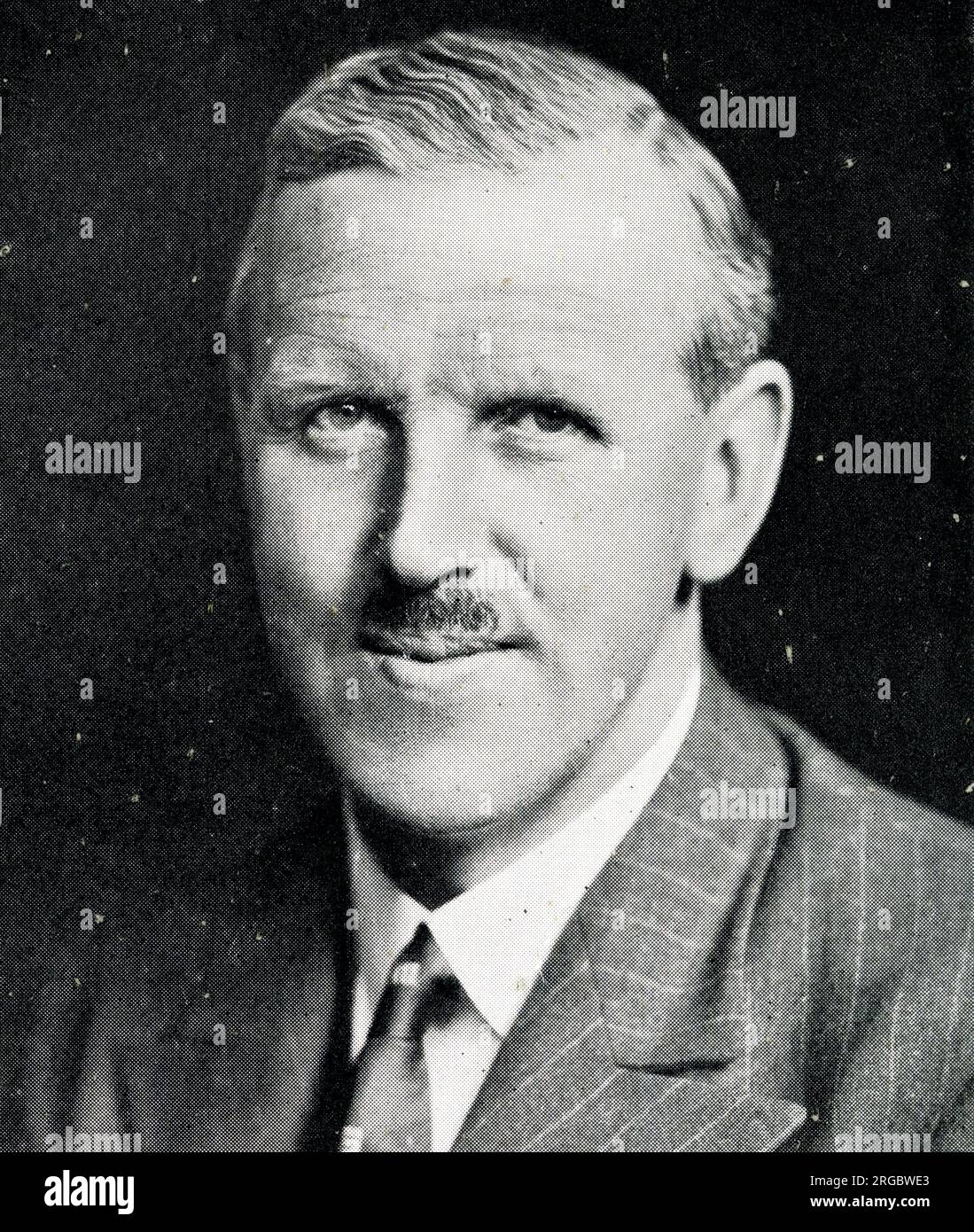 Stanley Ford Rous, Segretario della Football Association, successivamente Presidente della FIFA Foto Stock