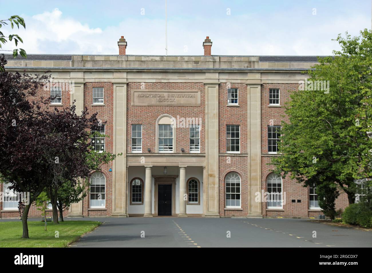 La Royal Belfast Academical Institution fondata nel 1810 Foto Stock