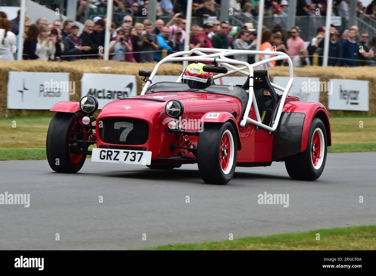 Caterham Seven 420 CUP, First Glance, un'opportunità per vedere nuovi modelli e concept car di produttori sia nuovi che affermati, che coprono la città Foto Stock