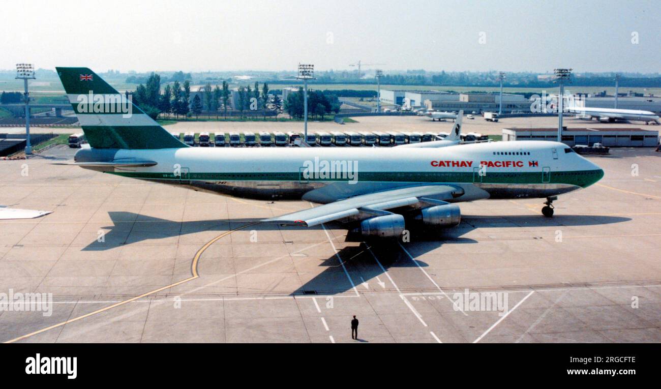 Boeing 747-267B VR-HIC (msn 22429, linea numero 493) Foto Stock