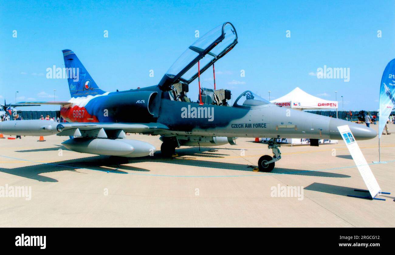 Czech Air Force - Aero L-159T1 Albatros 6067 (msn 156067), di 212 tl - 21.ZTL Foto Stock