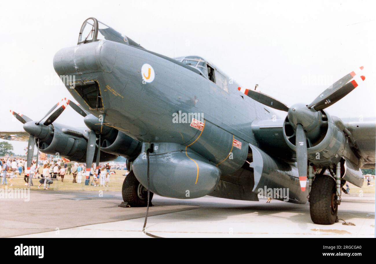 Royal Air Force - Avro Shackleton AEW.2 WL790 'MR McHenry' di No.8 Squadron. Foto Stock