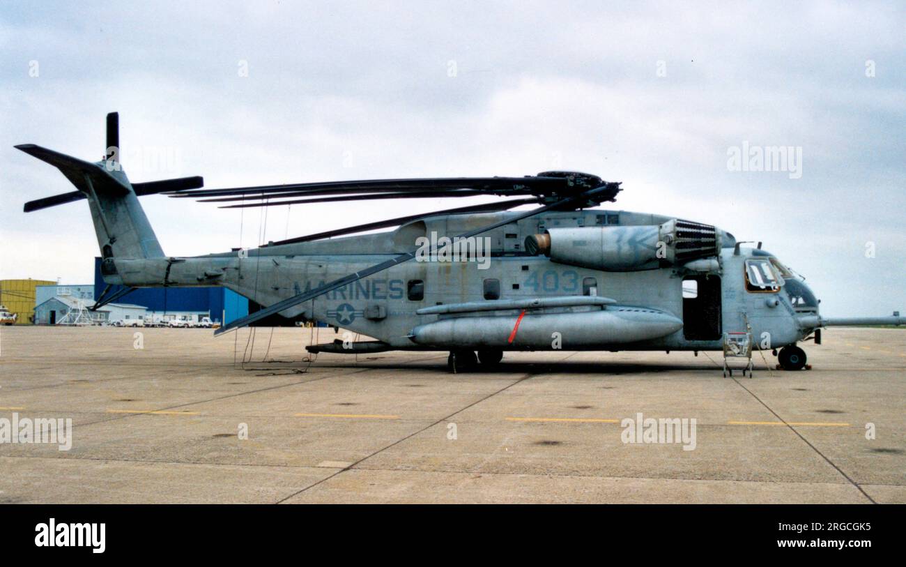 United States Marine Corps - Sikorsky CH-53E Super Stallion '403'. Foto Stock