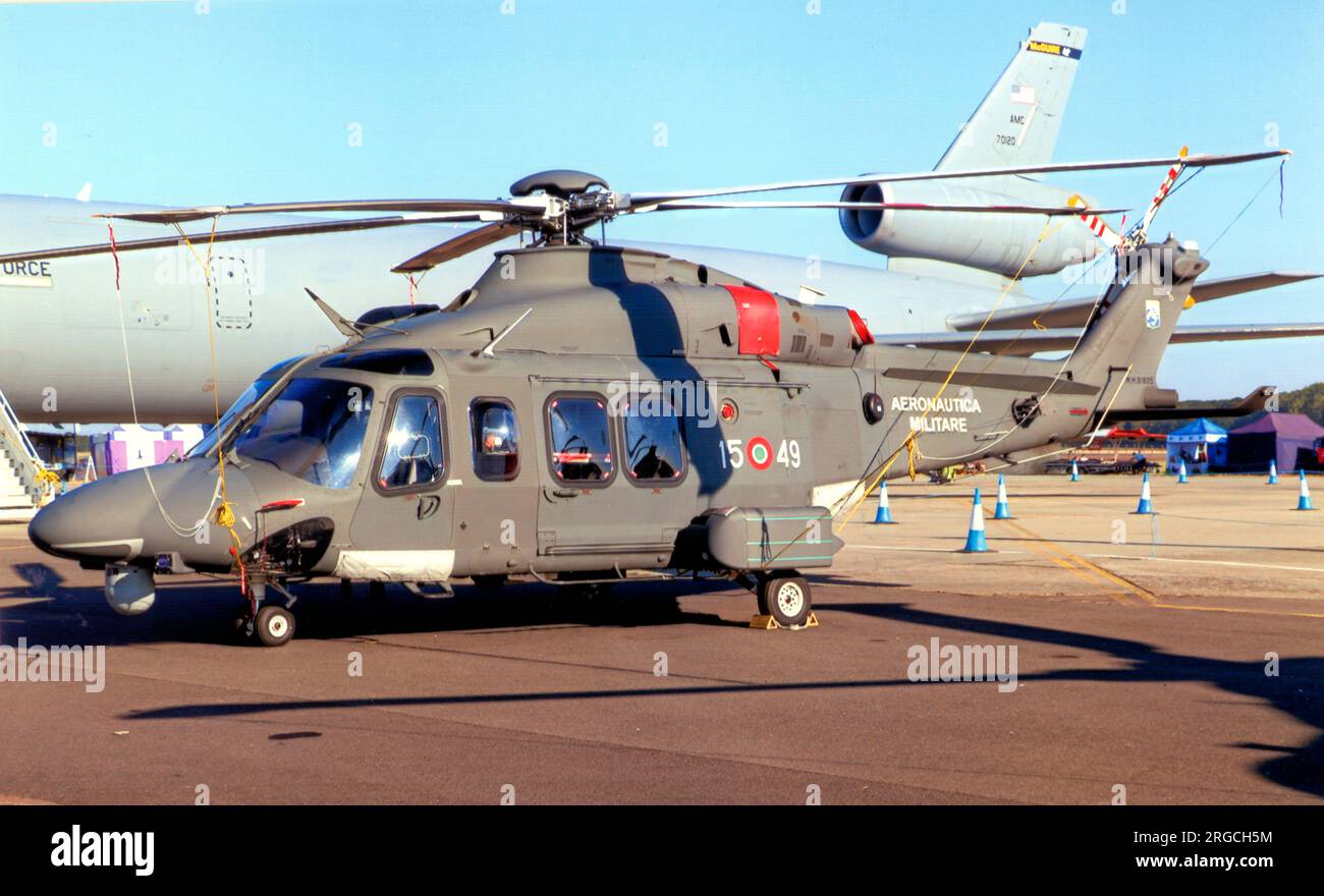 Aeronautica militare Italiano - AgustaWestland HH-139A MM81805 (msn 31489, AW139), del 82 Gruppo CSARF, al 38th° Salone di Parigi, il 14 luglio 2018. (Aeronautica militare Italiano - Aeronautica militare Italiana) Foto Stock