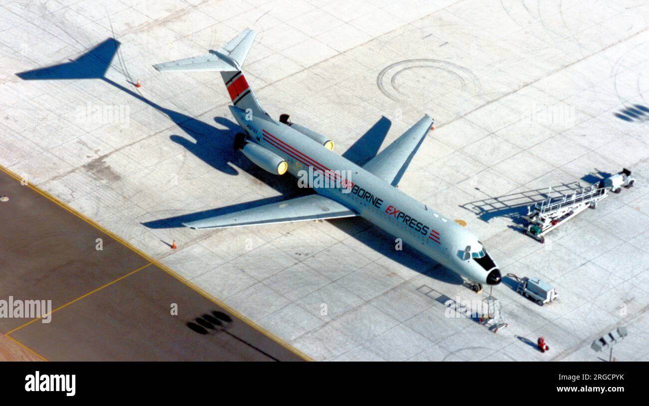 McDonnell Douglas DC-9-31 N924AX (msn 47403, linea numero 507), di Airborne Express. Foto Stock