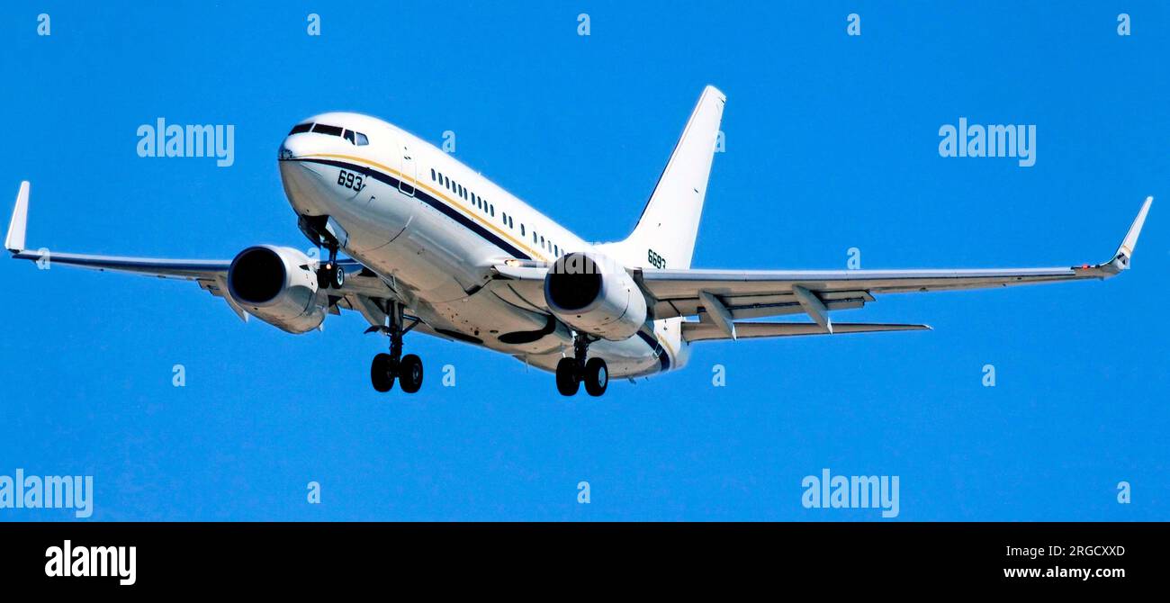 United States Navy - Boeing C-40A Clipper 166693 (MSN 34304 / 1849). Foto Stock