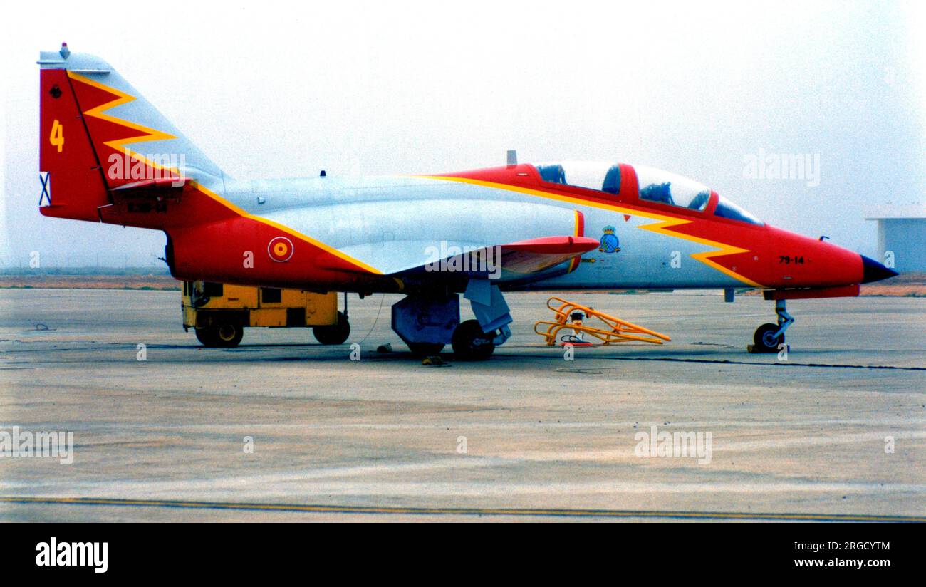 Fuerza Aerea Espanola - CASA C-101EB Aviojet E.25-52 - 79-34 - '4' (msn EB01-52-053 Foto Stock