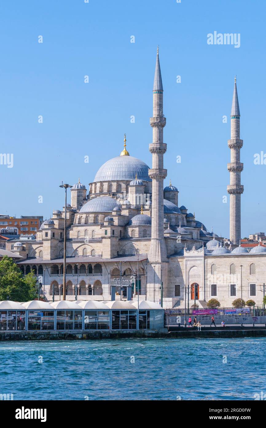 Istanbul, Turchia, Türkiye. Nuova Moschea, Yeni Camii. Foto Stock