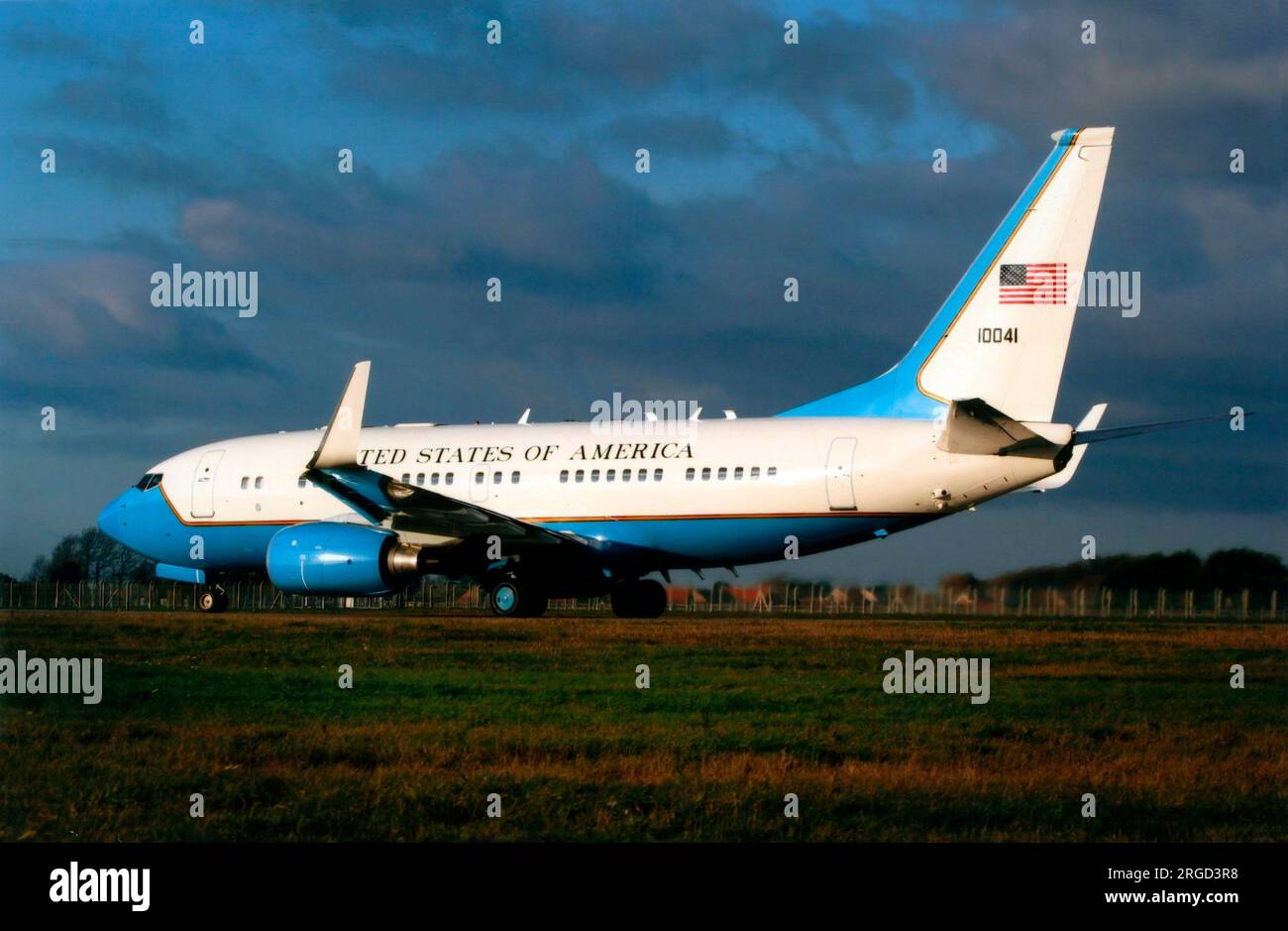 United States Air Force - Boeing C-40B 01-0041 (msn 33080 / 1089, ex N374BC, 737-7DM BBJ) Foto Stock