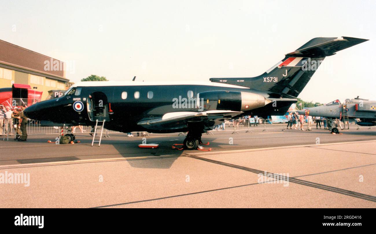 Royal Air Force - Hawker Siddeley Dominie T.1 XS731 / J (msn 25055), di 6 FTS, Foto Stock
