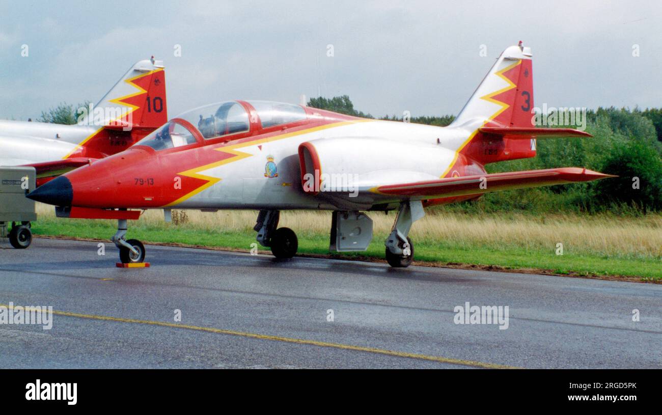 Ejercito del Aire - CASA C-101EB Aviojet E.12B-41 - 79-13 - numero 3 (msn 79), della squadra acrobatica 'Patrulla Aguilaa' (Ala 79 - Esc 793). . (Ejercito del Aire - Aeronautica militare spagnola) Foto Stock